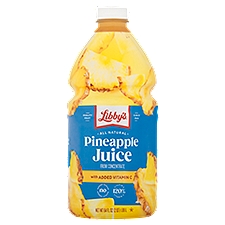 Libby's All Natural 100% Pineapple Juice, 64 fl oz