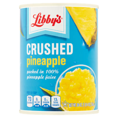 Libby's Crushed Pineapple, 20 oz
