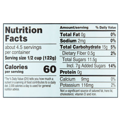 Libby's Chunk Peaches in Extra Light Syrup, 19 oz