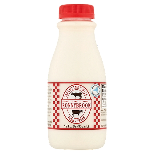 Ronnybrook Creamline Milk, 12 fl oz
Hudson Valley farm fresh milk
Taste the difference