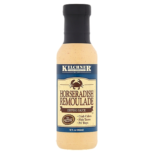 Kelchner Horseradish Remoulade Dipping Sauce, 12 fl oz