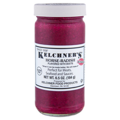 Kelchner's Horse-Radish Flavored with Beets, 6.5 oz