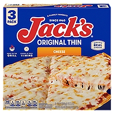 Jack's Original Thin Cheese Pizzas, 13.8 oz, 3 count