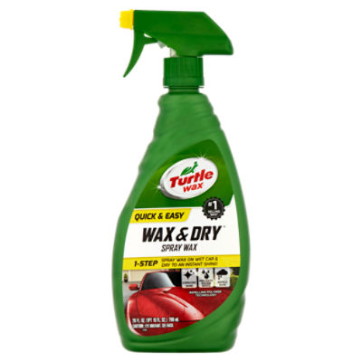 Turtle Wax & Dry Spray Wax, 26 fl oz, 26 Fluid ounce