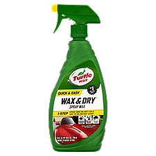 Turtle Wax Quick and Easy 1 Step Wax and Dry Spray Wax, 26 Fluid ounce
