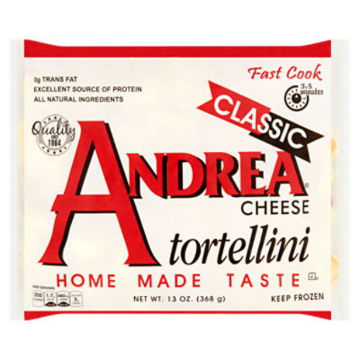 Andrea Classic Cheese Tortellini, 13 oz, 13 Ounce