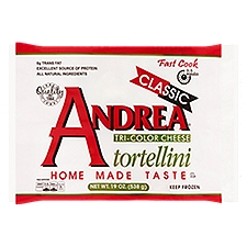 Andrea Classic Tri-Color Cheese Tortellini, 42 oz