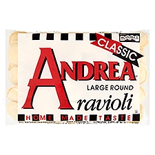 Andrea Classic Large Round Cheese Ravioli, 52 oz