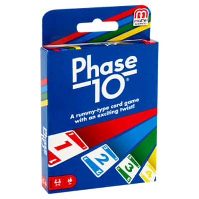 Mattel Games Phase 10 Card Game