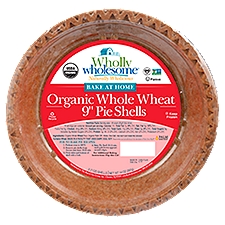 Wholly Wholesome Pie Shells, 9", 14 Ounce