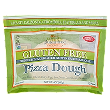 Wholly Wholesome Produced in Dedicated Gluten Free Bakehouse, Pizza Dough, 14 Ounce