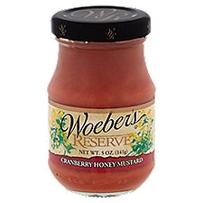 Woeber's Reserve Cranberry Honey Mustard, 5 oz