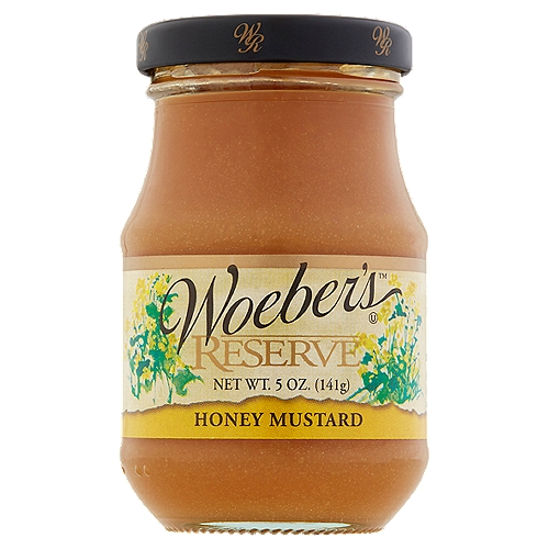 Woeber's Reserve Honey Mustard, 5 oz
