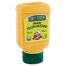Woeber's Simply Supreme Organic Yellow Mustard, 10 oz