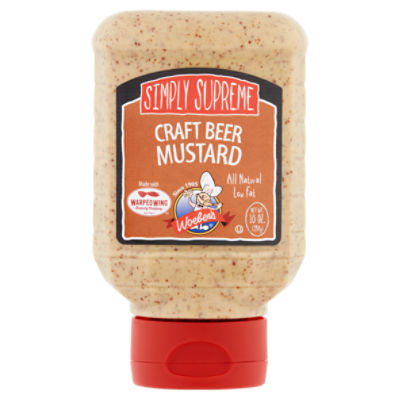Woeber's Simply Supreme Craft Beer Mustard, 10 oz