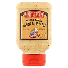 Woeber's Simply Supreme Whole Grain Dijon Mustard, 10 oz, 10 Ounce