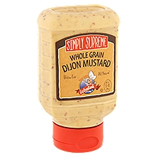 Woeber's Simply Supreme Whole Grain Dijon Mustard, 10 oz