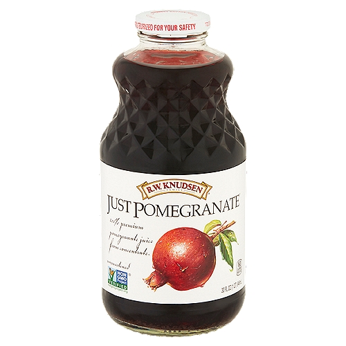 R.W. Knudsen Family Just Pomegranate Juice, 32 fl oz
100% Premium Pomegranate Juice from Concentrate.