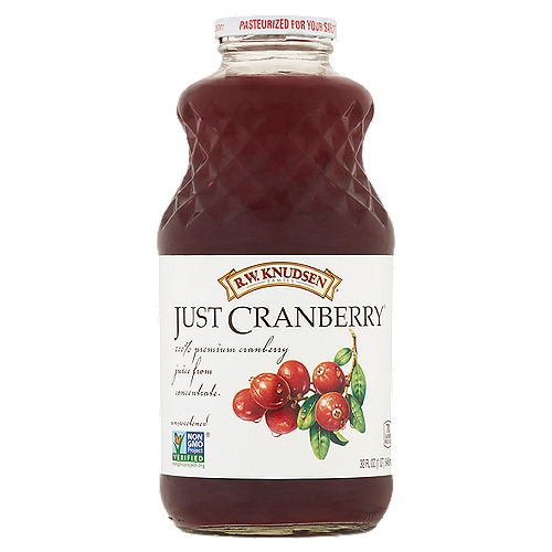 R.W. Knudsen Family Just Cranberry Juice, 32 fl oz