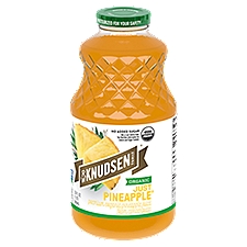 R.W. Knudsen Family Premium Organic Just Pineapple Juice, 32 fl oz