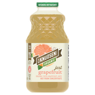 R.W Knudsen Family Organic Just Grapefruit Juice, 32 fl oz