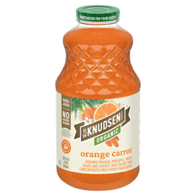 R.W. Knudsen Family Organic Orange Carrot Juice, 32 fl oz