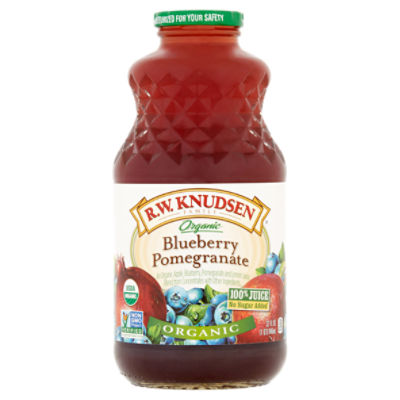 R.W. Knudsen Family Organic Blueberry Pomegranate Juice, 32 fl oz