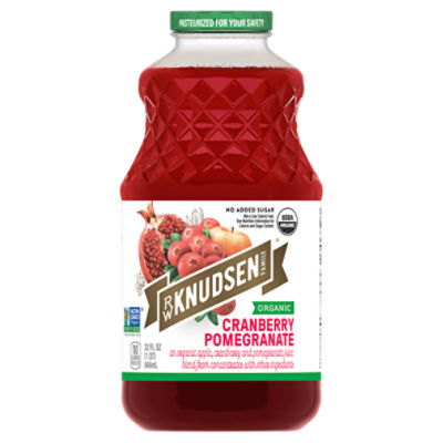 R.W. Knudsen Family Organic Cranberry Pomegranate Juice, 32 fl oz