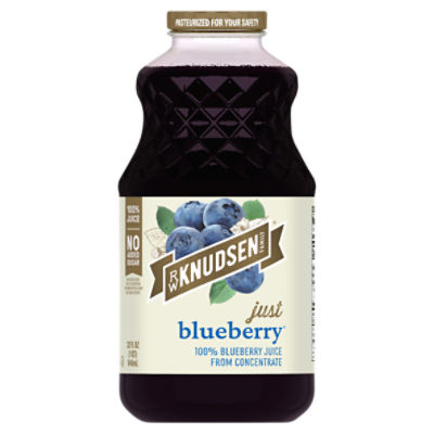 R.W. Knudsen Family Just Blueberry Juice, 32 fl oz