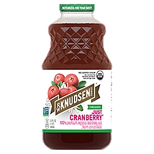 R.W. Knudsen Family Organic Just Cranberry Juice, 32 fl oz