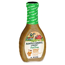 Maple Grove Farms Fat Free Honey Dijon Dressing, 8 Fluid ounce