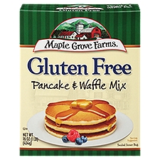 Maple Grove Farms Gluten Free, Pancake & Waffle Mix, 1 Pound