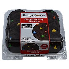 Jimmy's Cookies Chocolate Candy Cookies, 10 count, 14 oz