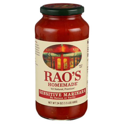 Rao's Sensitive Formula Marinara Sauce, 24oz