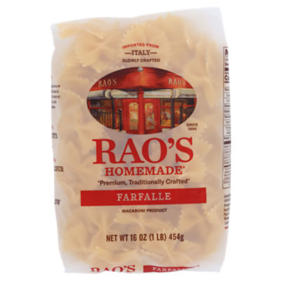 Rao's Homemade Farfalle Pasta, 16 oz