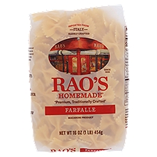 Rao's Homemade Farfalle, Pasta, 16 Ounce