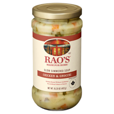 Rao's Made For Home Chicken & Gnocchi Italian Style Slow Simmered Soup, 15.25 oz