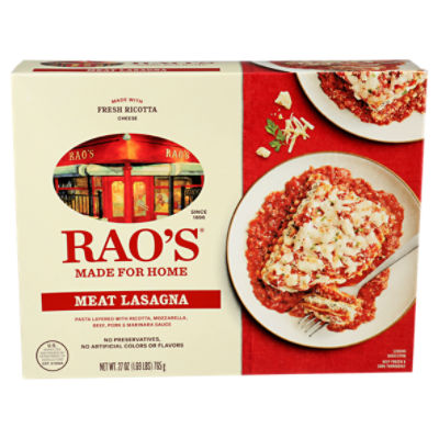 Rao's Meat Lasagna, 27 oz