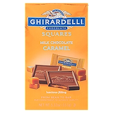 Ghirardelli Chocolate Squares Caramel, Milk Chocolate, 5.32 Ounce