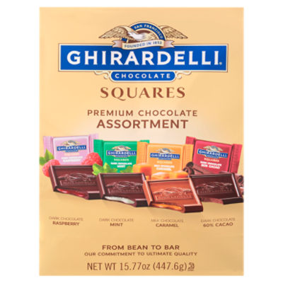 Ghirardelli Chocolate Squares Premium Chocolate Assortment, 15.77 oz