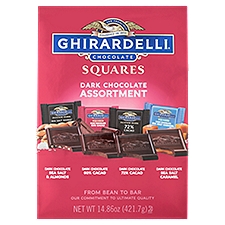 GHIRARDELLI Dark Chocolate Squares Assortment - 14.86 Oz.