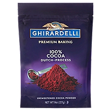 Ghirardelli Premium Baking Dutch-Process Unsweetened Cocoa Powder, 8 oz, 8 Ounce