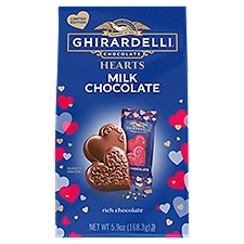 Ghirardelli Chocolate Duet Hearts Milk Chocolate Limited Edition, 5.9 oz