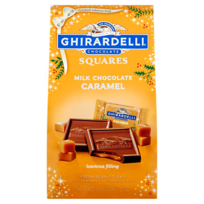 Ghirardelli Chocolate Squares Caramel Milk Chocolate Limited Edition