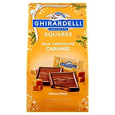 Ghirardelli Chocolate Squares Caramel Milk Chocolate Limited Edition Bag, 9 oz