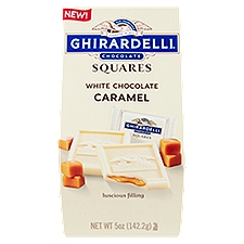Ghirardelli Chocolate Squares Caramel White Chocolate, 5 oz