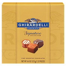 Ghirardelli Signature Collection Fine Assorted Chocolates, 12 count, 4.4 oz