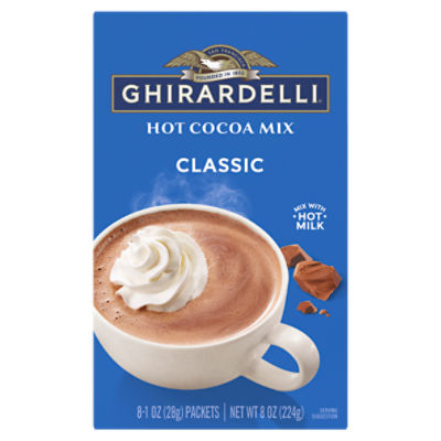 Ghirardelli Classic Hot Cocoa Mix, 1 oz, 8 count