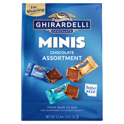 GHIRARDELLI Minis Chocolate Assortment, 12.4 Oz Bag