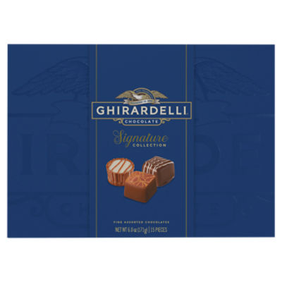 Ghirardelli Signature Collection Fine Assorted Chocolates, 15 count, 6.0 oz